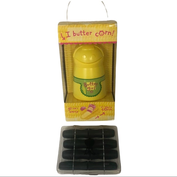 Dining Butter Girl Corn Cob Butter Spreader Yellow er Corn Cob